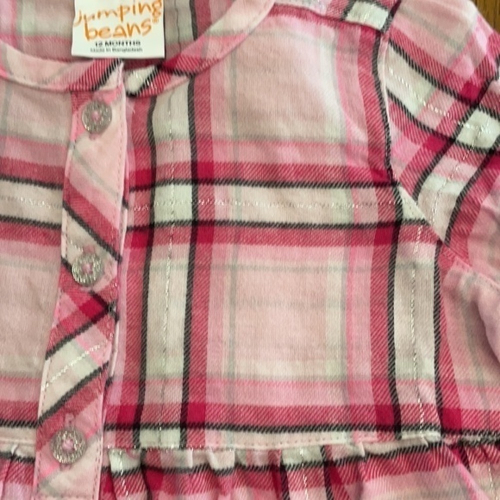 12 month babydoll flannel 006 - Picture 4 of 4
